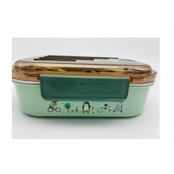 Fiambrera acero inox rectangular...